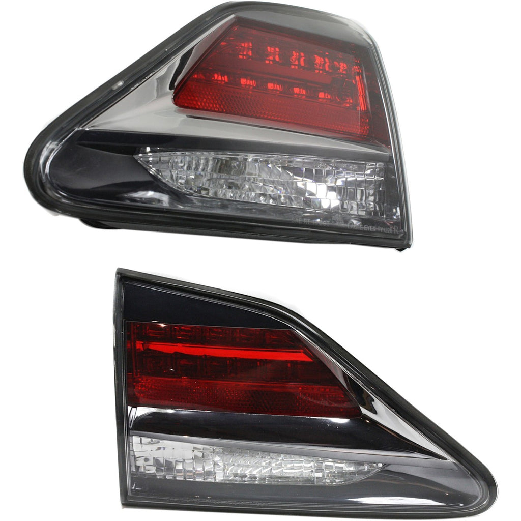 2013-2015 Lexus RX350 & RX450h Tail Lights - Halogen, Left & Right, Inner (815800E040)