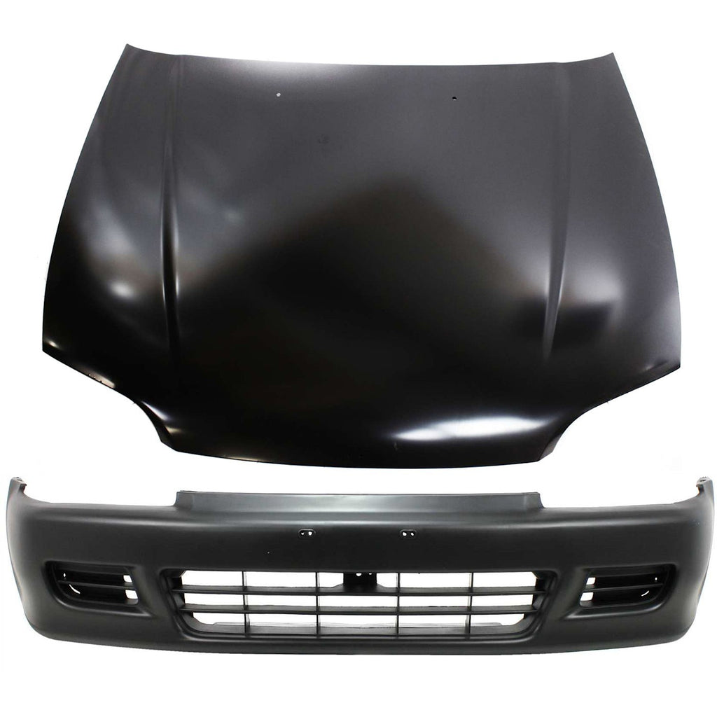 1992-1995 Honda Civic Hood - Coupe (60100SR3000ZZ)