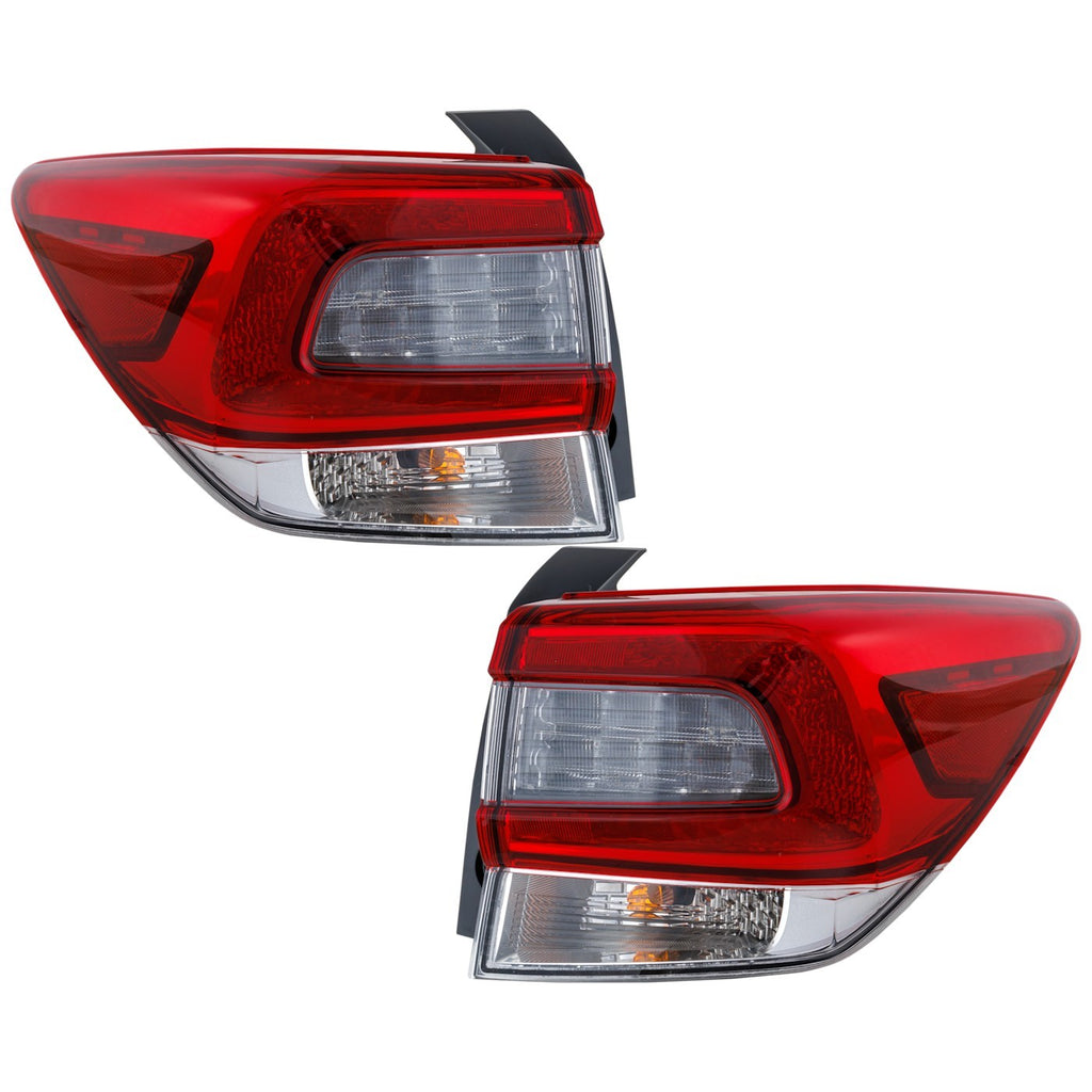 2020-2022 Subaru Crosstrek & Impreza Tail Lights - LED, Left & Right, Outer (84912FL260)