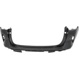 Bumper Cover Fascia For 2019 2020 2021 Infiniti QX50 Rear Upper Primed