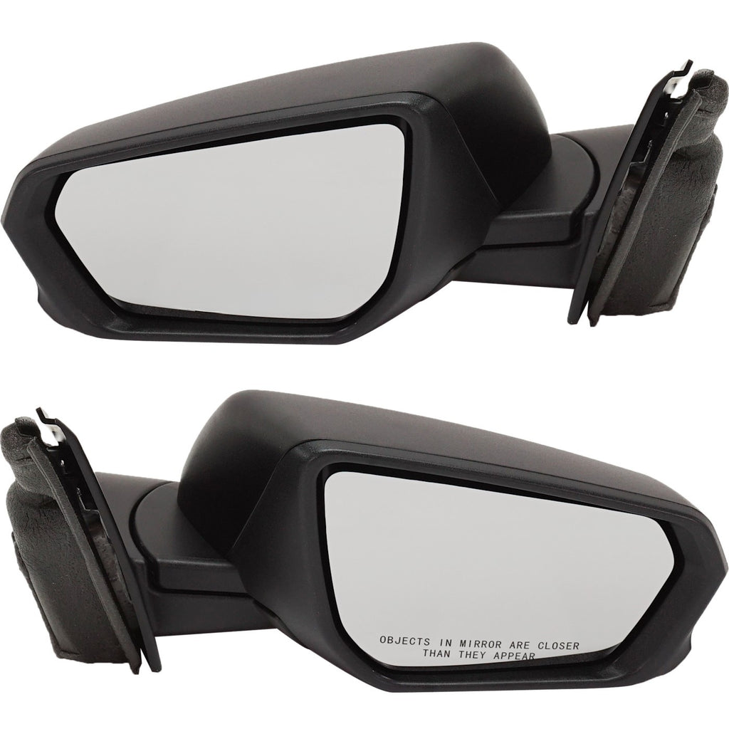 Kool Vue 2018-2024 Chevrolet Equinox & GMC Terrain Mirrors - Driver & Passenger Side, Textured (84225383)
