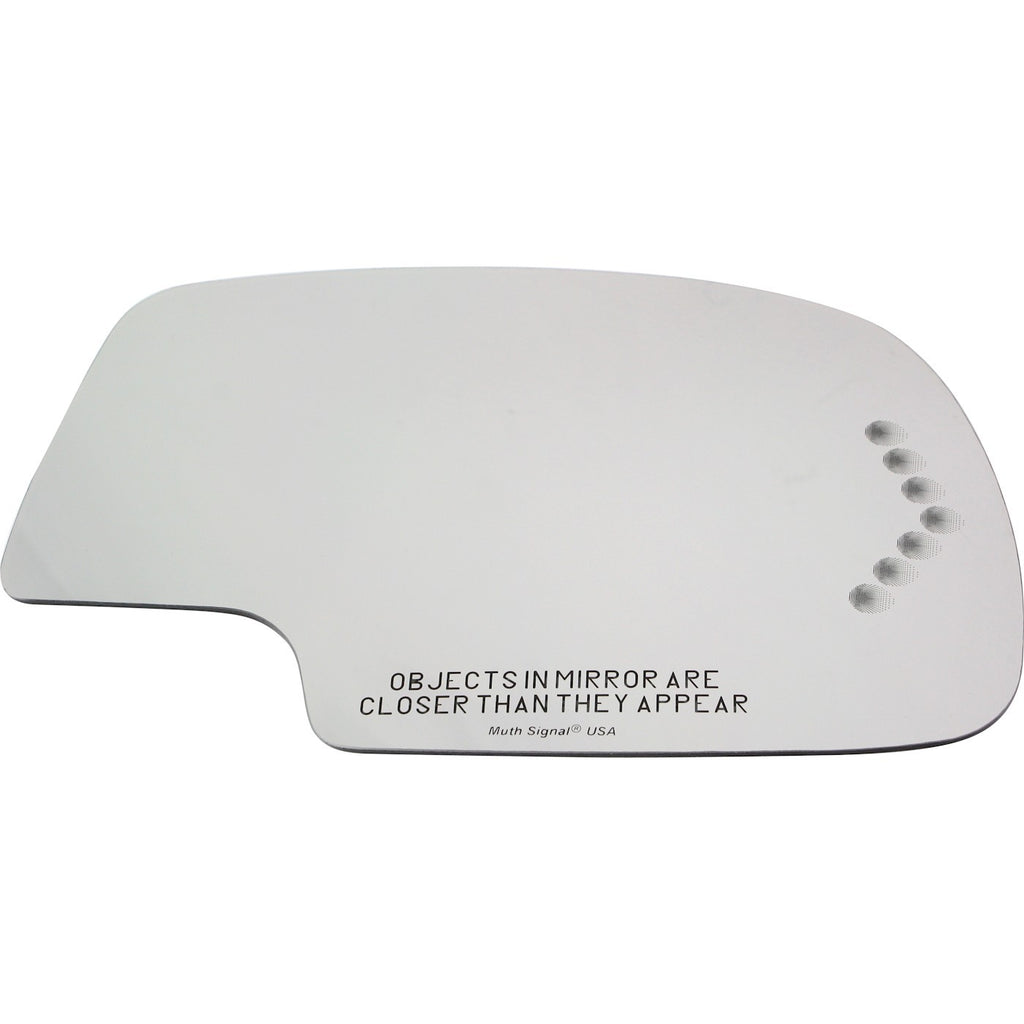 Kool Vue 2000-2006 GMC Yukon XL 1500 & Yukon XL 2500 Mirror Glass - Front, Right, Heated (CV01GR-S)