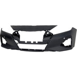 Front Bumper Cover For 2019-2023 Nissan Maxima SL SR Model Primed 620229DJ1H