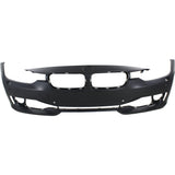 Front Bumper Cover For 2012-15 BMW 328i Standard Type w/ HLW/PDC/IPAS Holes CAPA
