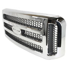 Load image into Gallery viewer, 2005-2007 Ford F-250 Super Duty &amp; F-350 Super Duty Grilles - Halogen, Left &amp; Right, Chrome (6C3Z8200BC)