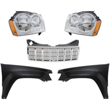 Load image into Gallery viewer, 2005-2007 Jeep Grand Cherokee Fender - Chrome (55156814AE)