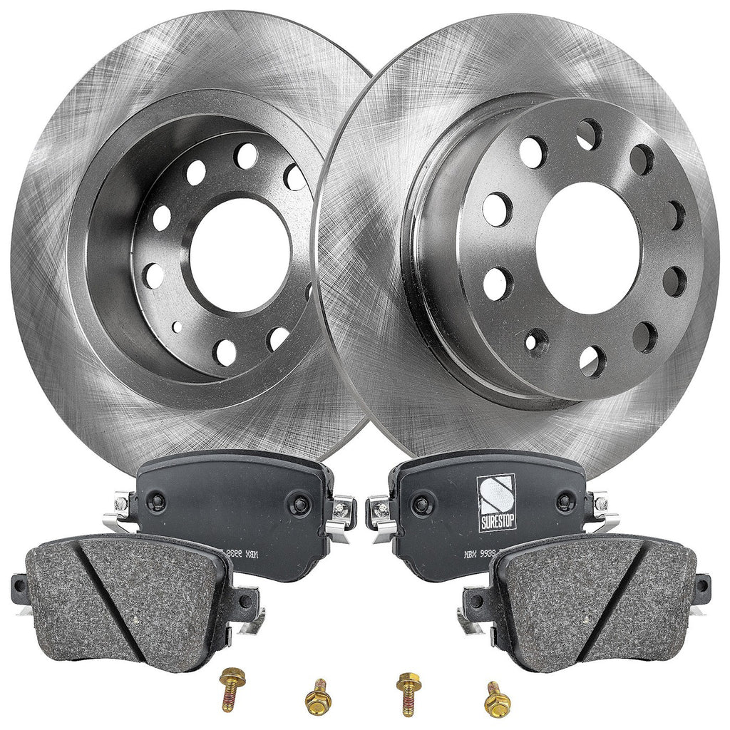 2015-2018 Volkswagen Golf & Golf SportWagen Brake Rotor - Rear (1K0615601K)