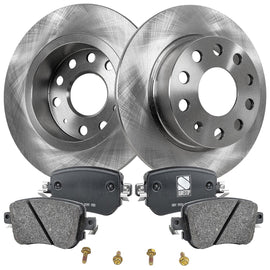 2015-2018 Volkswagen Golf & Golf SportWagen Brake Rotor - Rear (1K0615601K)