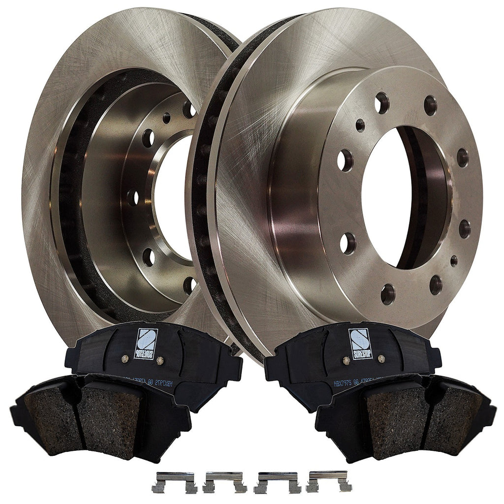 2005 Cadillac DeVille Brake Rotors - Front, Driver & Passenger Side (18060654)