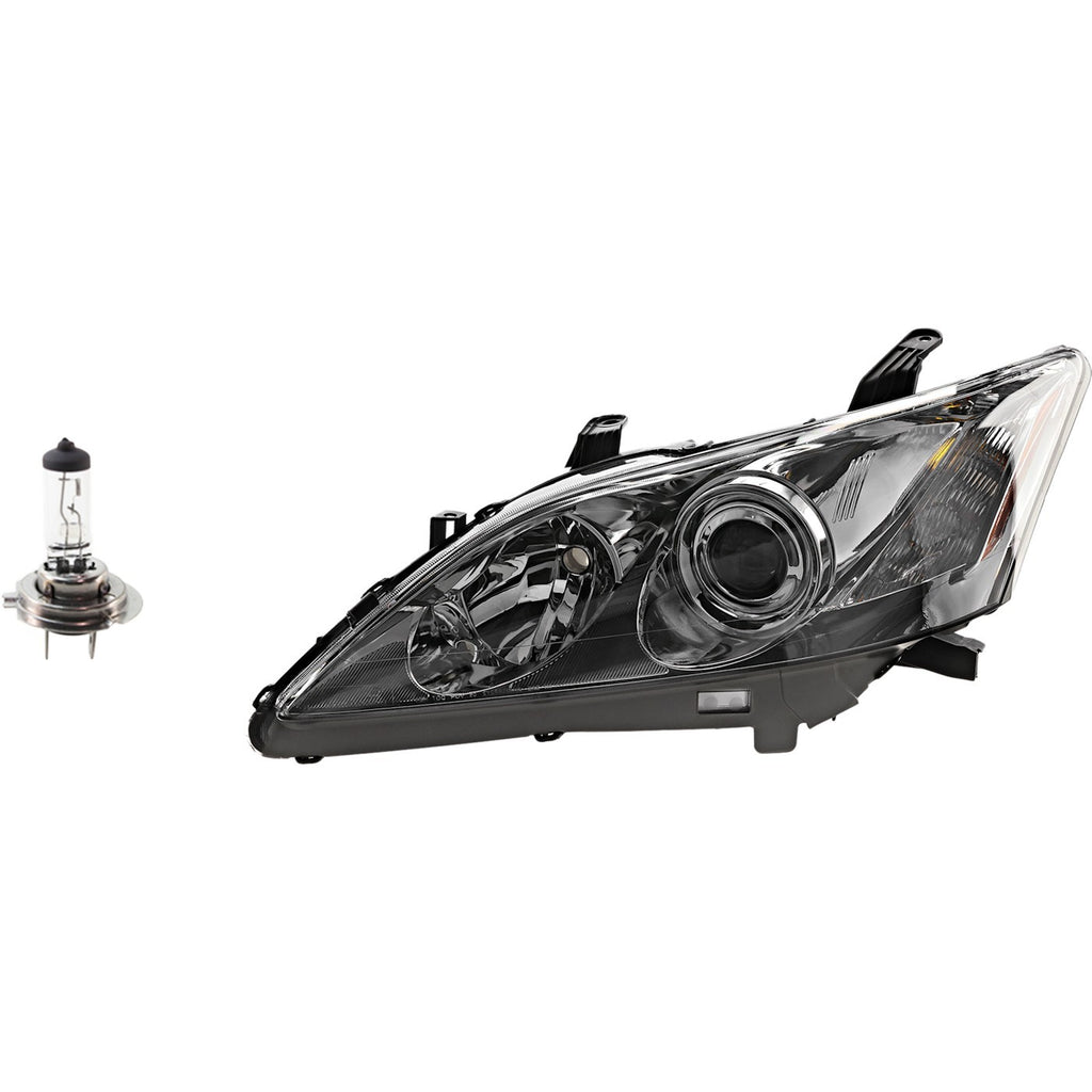 2007-2009 Lexus ES350 Headlight - Halogen, Left, w/ Bulbs (8117033670)