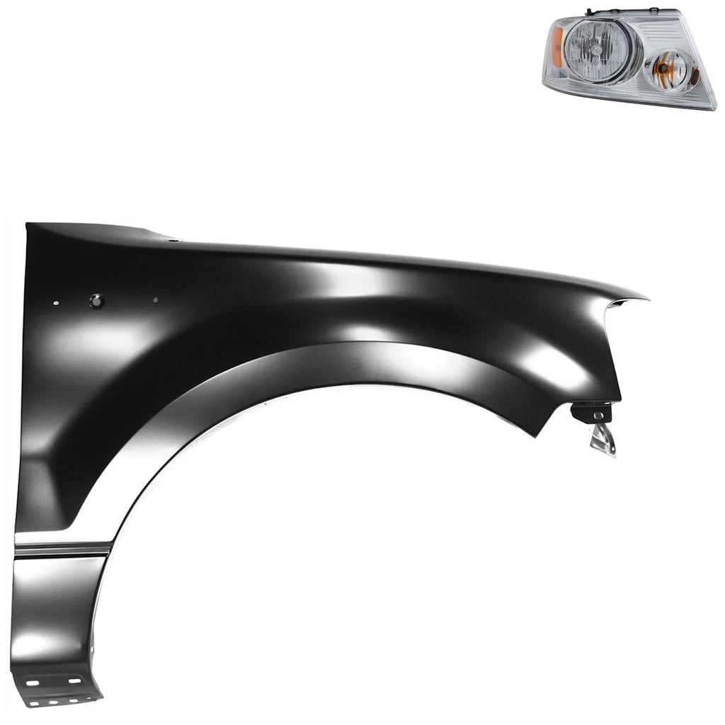 2004-2006 Ford F-150 Fender - Passenger Side (7L3Z13008FA)