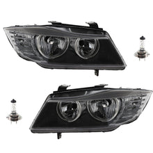 Load image into Gallery viewer, 2009-2012 BMW 323i, 328i &amp; 328i xDrive Headlights - Halogen, Driver &amp; Passenger Side, Sedan (63117202577)