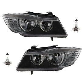 2009-2012 BMW 323i, 328i & 328i xDrive Headlights - Halogen, Driver & Passenger Side, Sedan (63117202577)
