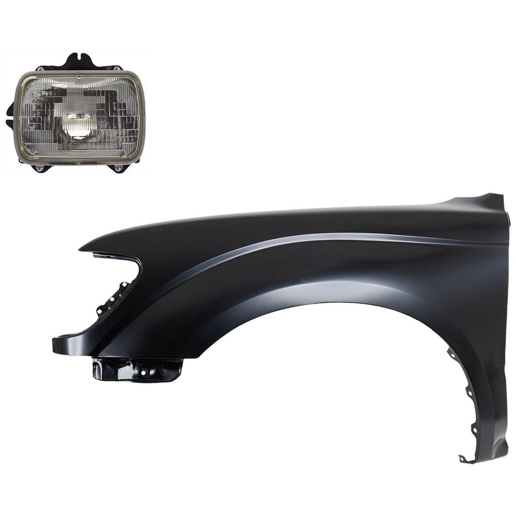 1995-1997 Toyota Tacoma Headlight - Left (8115089155)