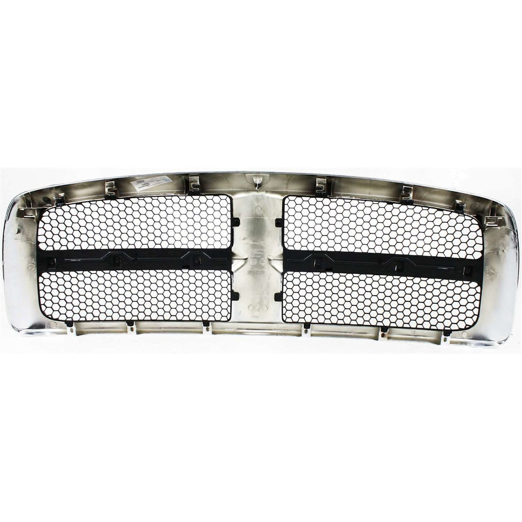 2002-2005 Dodge Ram 1500, Ram 2500 & Ram 3500 Grille - Chrome, Assembly (55077185AGPFM)