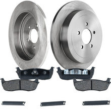 Load image into Gallery viewer, 2003-2011 Lincoln Town Car Brake Rotors - Rear, Left &amp; Right (3W1Z2C026BA)