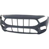 Front Bumper Cover For 2019-2022 Mercedes A220 A250 Primed with AMG Styling Pkg