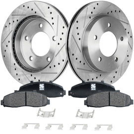 1997-2004 Ford F-150 & F-150 Heritage Brake Rotor - Front, 4WD (19773)