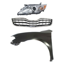 Load image into Gallery viewer, 2010-2011 Toyota Camry Grille - Halogen, Driver Side, Assembly (8115006500)