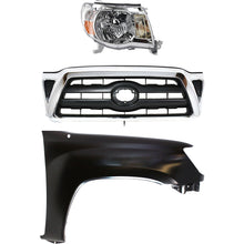 Load image into Gallery viewer, 2005-2008 Toyota Tacoma Fender - Right, Chrome, RWD (5310004360)