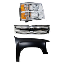 Load image into Gallery viewer, 2007-2013 Chevrolet Silverado 1500 Fender - Front, Passenger Side, Primed (22977474)
