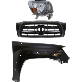 2005-2010 Toyota Tacoma Headlight - Halogen, Passenger Side, Assembly (8111004173)