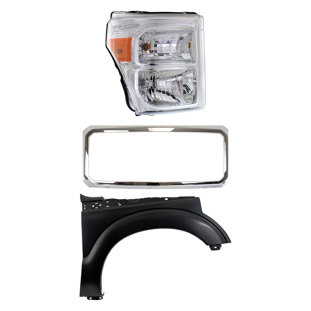 2011-2016 Ford F-250 Super Duty & F-350 Super Duty Grille (BC3Z8200A)
