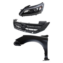 Load image into Gallery viewer, 2013-2015 Honda Accord Headlight - Halogen, Left, 2.4L (33150T2AA01)