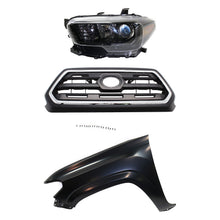 Load image into Gallery viewer, 2017 Toyota Tacoma Headlight - Halogen, Left, Assembly (8115004280)
