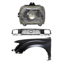 Load image into Gallery viewer, 1995-1997 Toyota Tacoma Fender - Left, Chrome, 4WD (5310035340)