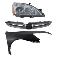 Load image into Gallery viewer, 2006-2007 Honda Accord Headlight - Halogen, Right, CAPA Certified (04620SDAA90ZZ)