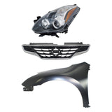 Fender Kit For 2010-2013 Nissan Altima 2-Door Coupe Primed Front Driver Side