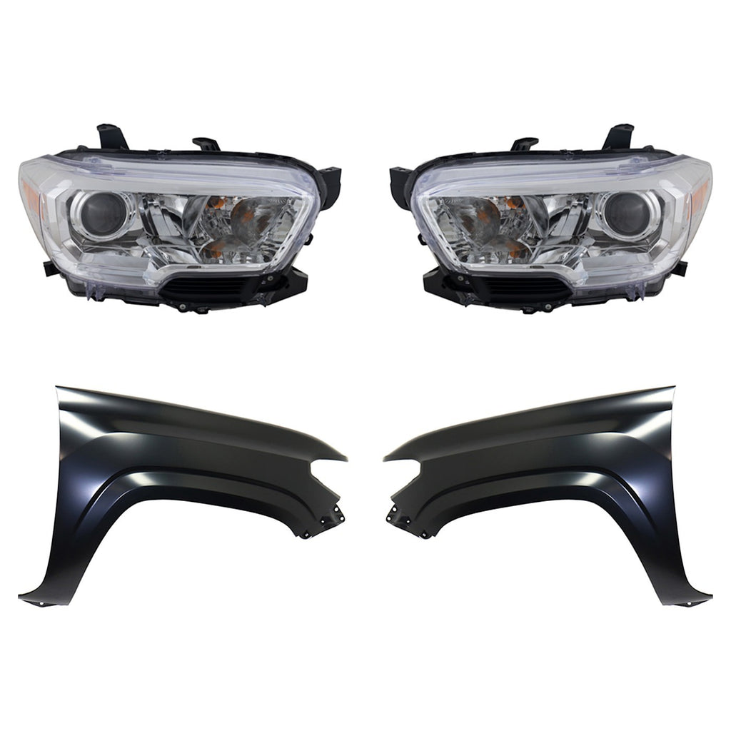 2019-2023 Toyota Tacoma Fenders - Halogen, Left & Right, Assembly (8111004251)