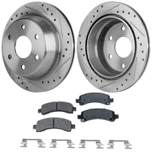 Load image into Gallery viewer, 2002 Chevrolet Avalanche 1500, Chevrolet Suburban 1500 &amp; GMC Yukon XL 1500 Brake Rotors - Rear, Left &amp; Right (90048037)