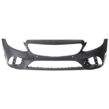Bumper Cover For 2019-2023 Mercedes Benz C300 Primed Front