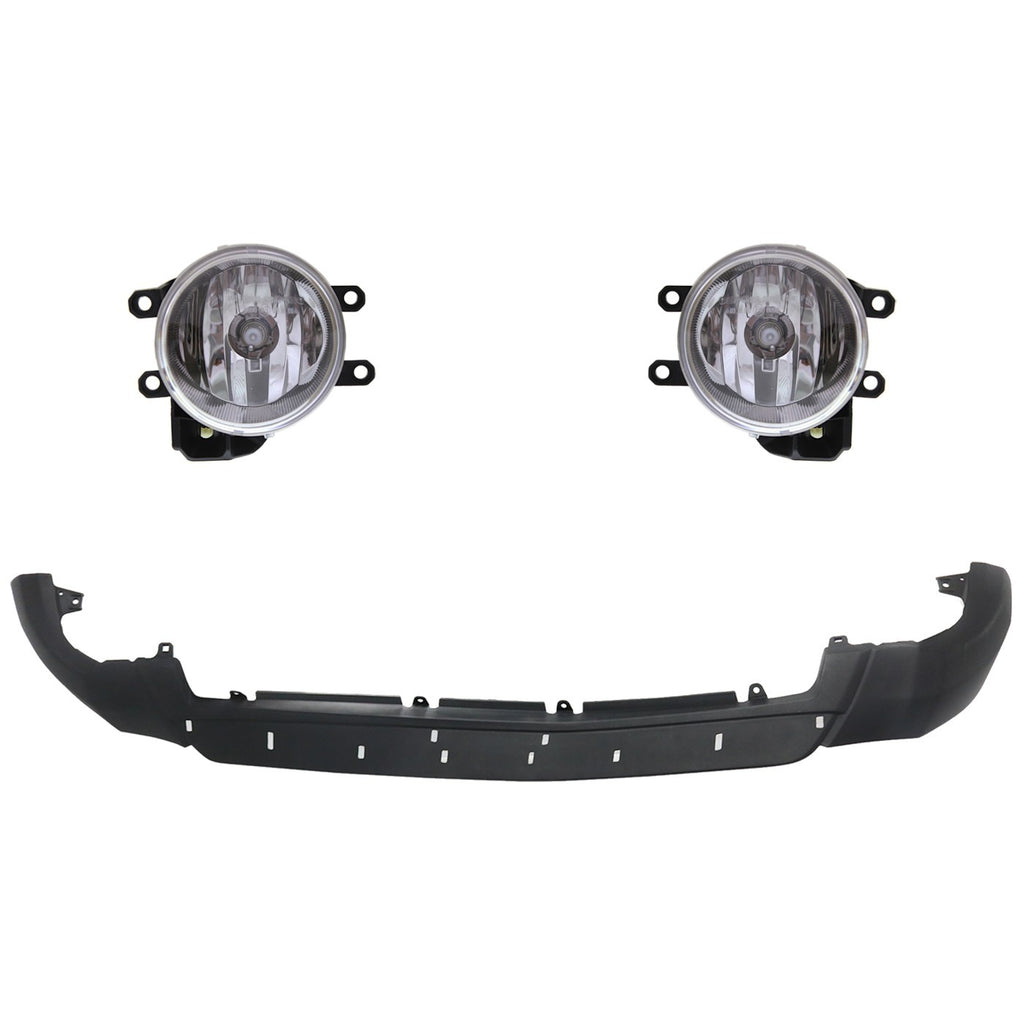 2016-2018 Toyota RAV4 Fog Lights - Halogen, Left & Right, CAPA Certified (524110R070)
