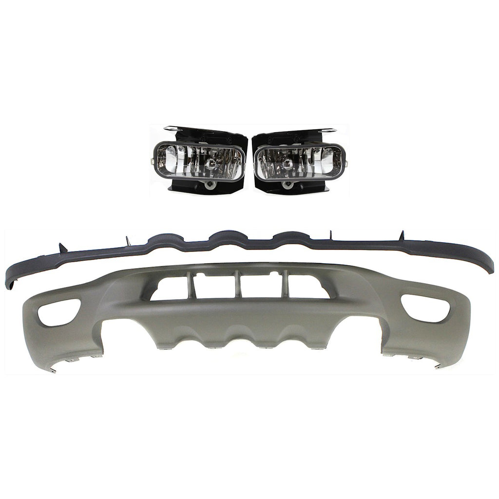 1999-2003 Ford Expedition, F-150 & F-250 Fog Lights - Halogen, Left & Right, Assembly (XL3Z17626BAA)