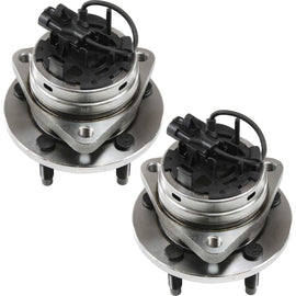 2004-2012 GM Wheel Hubs - Front, Left & Right, w/ Bearing (15793213)