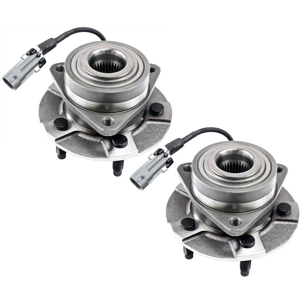 2002-2007 Chevrolet Equinox, Pontiac Torrent & Saturn Vue Wheel Hubs - Front, Left & Right, w/ Bearing (10359823)