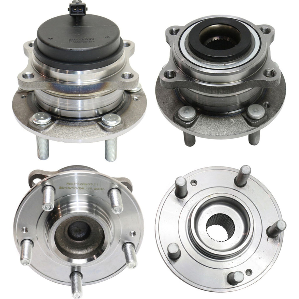 2007-2015 Hyundai & Kia Wheel Hubs - Front & Rear, FWD (512326)