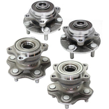 Load image into Gallery viewer, 2003-2009 Infiniti G35 &amp; Nissan 350Z Wheel Hubs - Front &amp; Rear, w/ Bearing, RWD (40202AL56C)