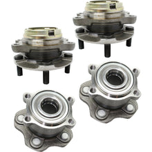 Load image into Gallery viewer, 2007-2018 Infiniti Wheel Hubs - Front &amp; Rear, w/ Bearing, AWD (40202EJ70B)