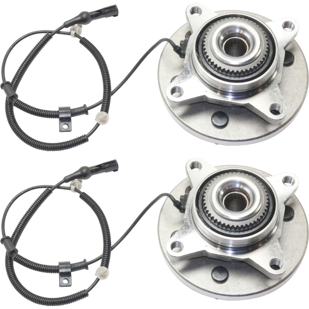 2009-2010 Ford F-150 Wheel Hubs - Front, Left & Right, 6-Lug (9L3Z1104A)