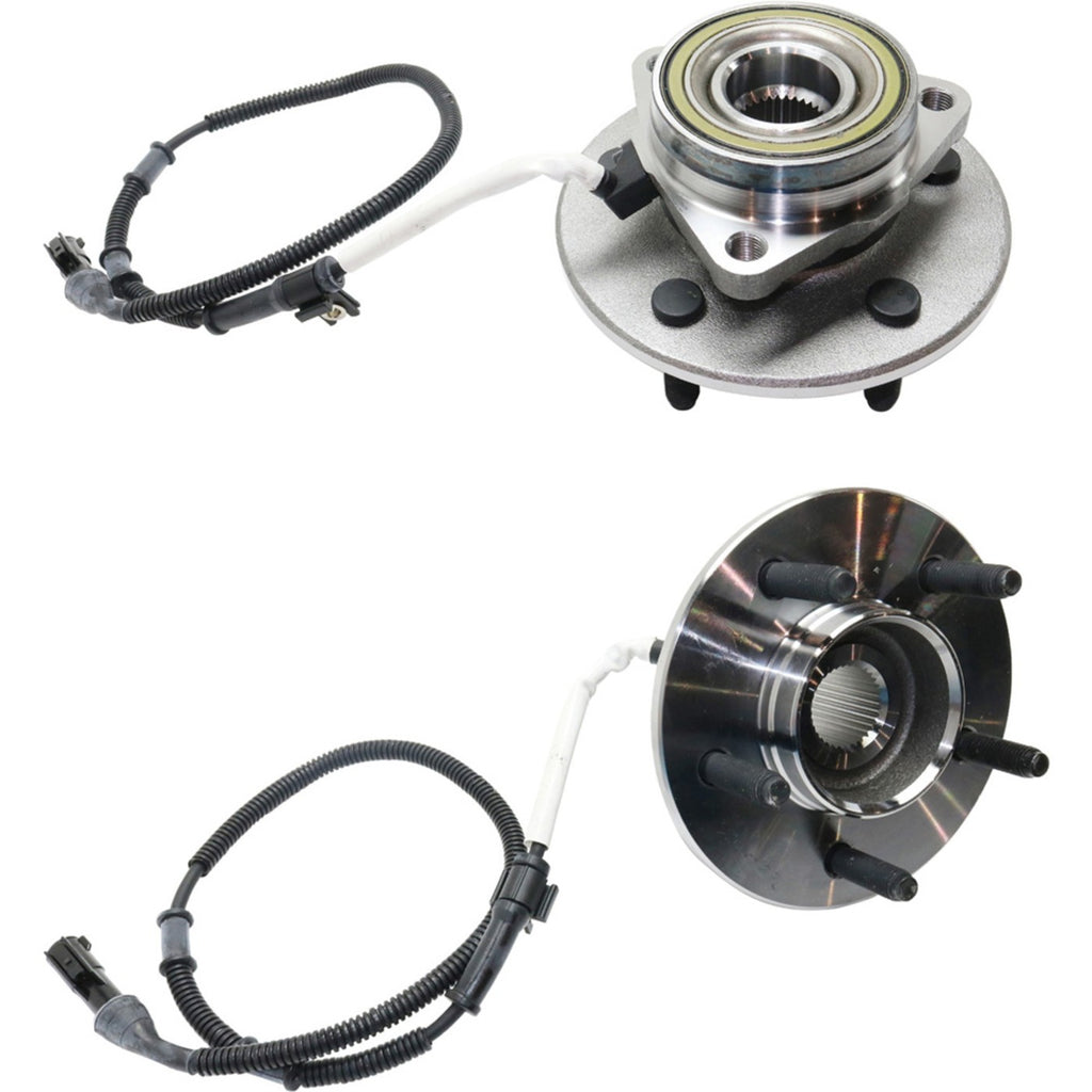 2000-2004 Ford F-150 & F-150 Heritage Wheel Hubs - Front, Left & Right, 5-Lug (6L3Z1104A)