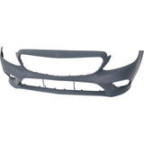 Bumper Cover Fascia Front For Mercedes Coupe Sedan Mercedes-Benz C300 2019-2022