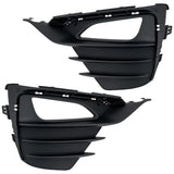 Bumper Face Bar Grilles Set of 2  Driver & Passenger Side for Chevy Cruze Pair