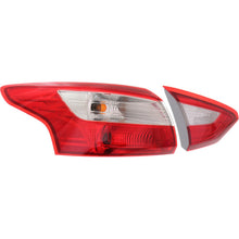 Load image into Gallery viewer, 2012-2014 Ford Focus Tail Light - Driver Side, Inner &amp; Outer (BM5Z13405A)