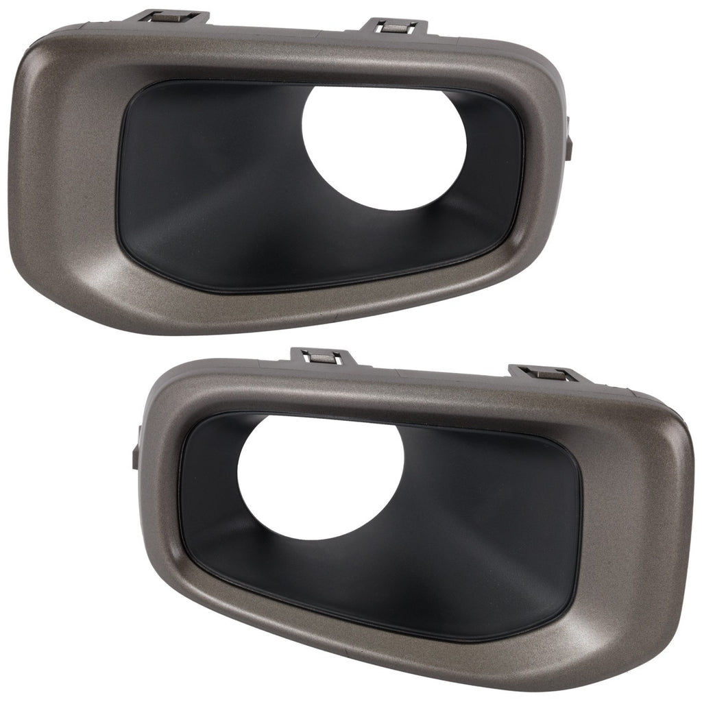 2015-2018 Jeep Renegade Fog Light Trims - Driver & Passenger Side (6DH67U90AA)