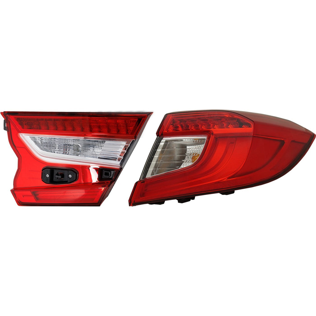 2018-2022 Honda Accord Tail Lights - Right (33500TVAA01)