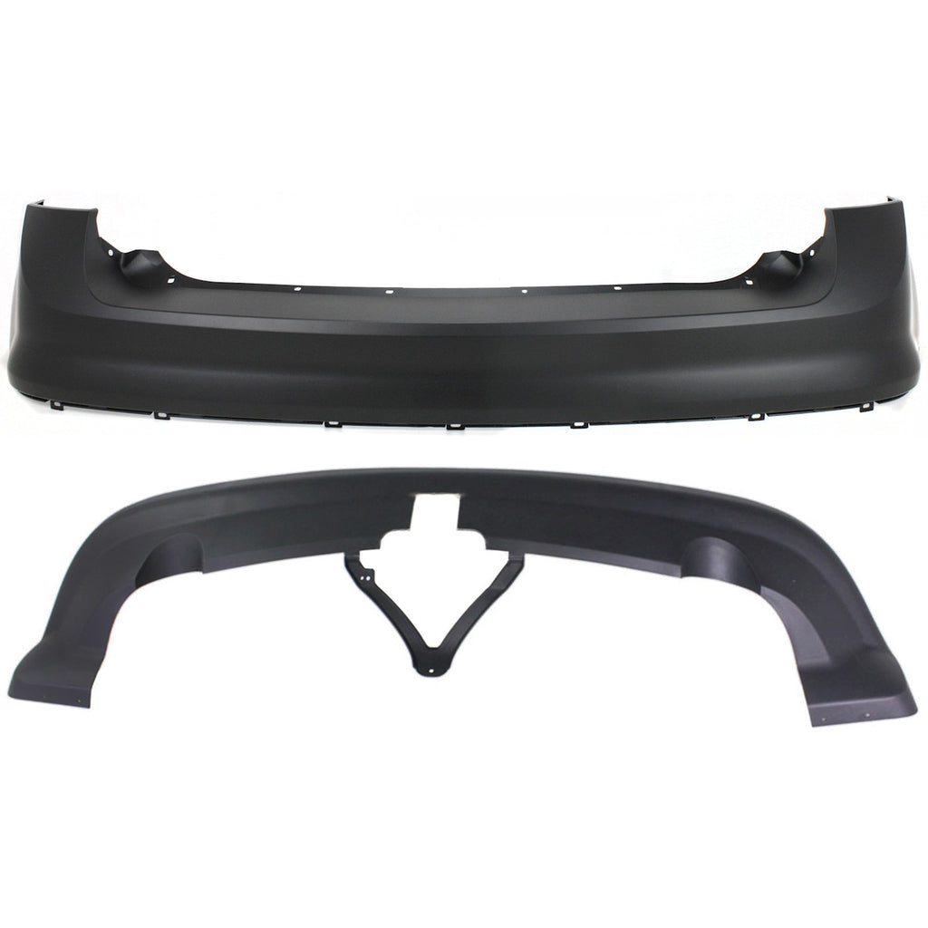 2007-2010 Ford Edge Bumper Covers - Rear, Upper (7T4Z17K835APTM)
